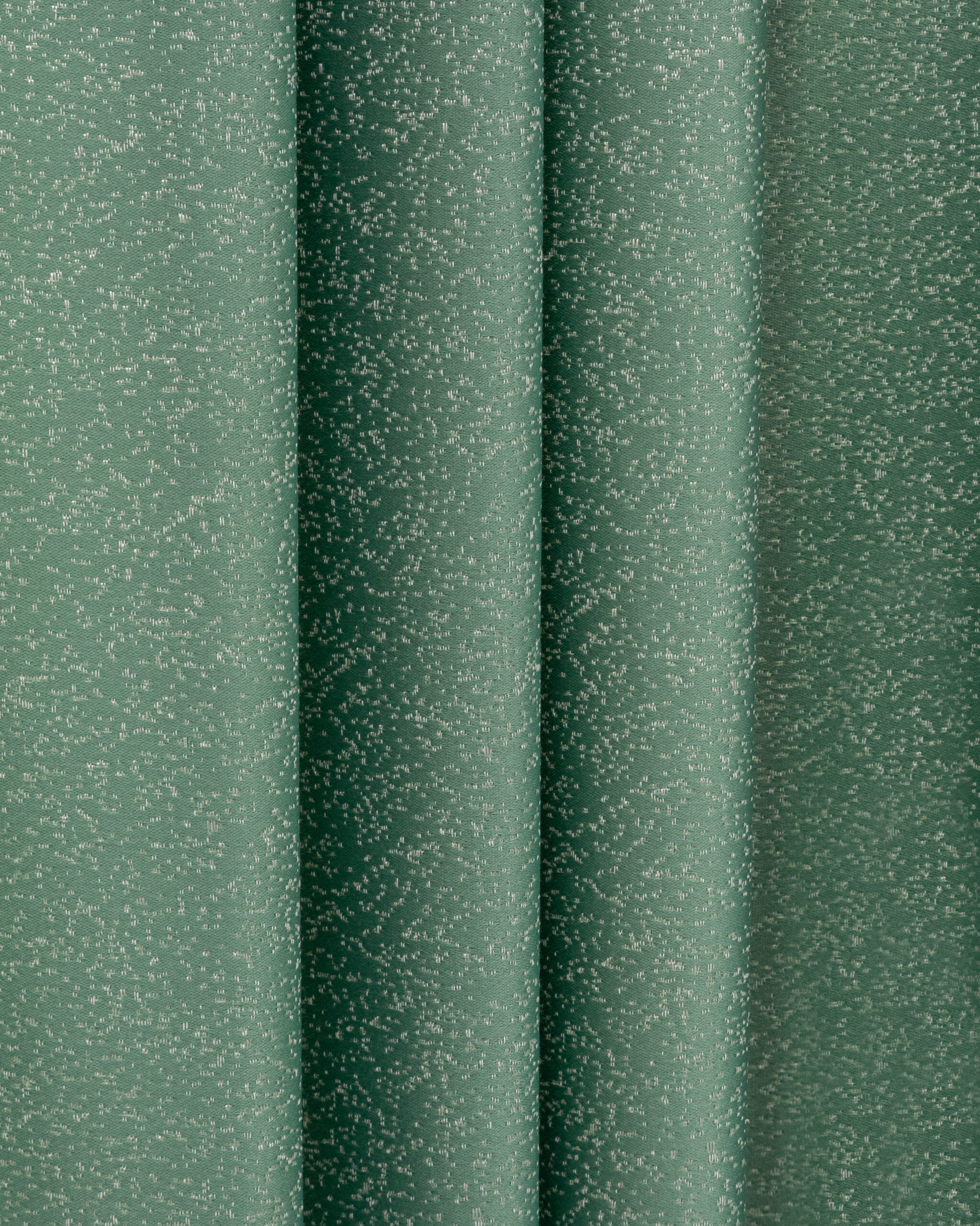 Swiss Dotted - Sea Foam Vertical Fold Swiss Dotted - Sea Foam Ripple Fold Curtains - Image 1